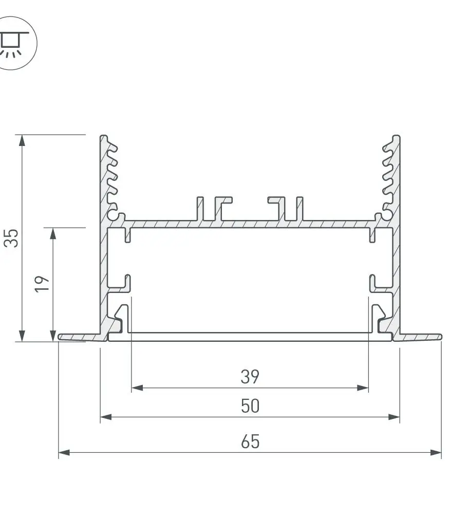 Соединитель профиля Arlight SL-LINIA 030125