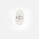 Бра Wheel 30 см хром + цоколь 5 см хром